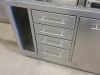 Custom stainless steel bench