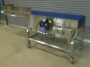 Stainless steel transfer conveyor
